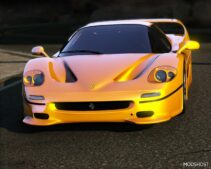 GTA 5 Ferrari Vehicle Mod: 1995 Ferrari F50 Add-On | Vehfuncs V | Extras | Template Reworked V2.0 (Image #2)