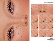 Sims 4 Details N43 Freckles mod