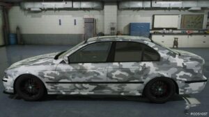 GTA 5 BMW Vehicle Mod: M5 E39 Camouflage (Image #2)