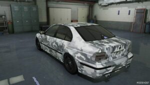 GTA 5 BMW Vehicle Mod: M5 E39 Camouflage (Image #3)