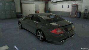 GTA 5 Mercedes-Benz Vehicle Mod: CLS 55 AMG (Image #3)