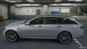 GTA 5 Mercedes-Benz Vehicle Mod: E63 AMG Wagon (Image #2)