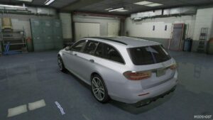 GTA 5 Mercedes-Benz Vehicle Mod: E63 AMG Wagon (Image #3)