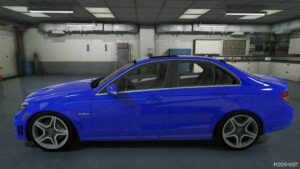 GTA 5 Mercedes-Benz Vehicle Mod: W204 C63 AMG (Image #2)