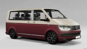 BeamNG Car Mod: Volkswagen Multivan 2024 0.31 (Image #5)