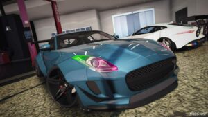 GTA 5 Jaguar Vehicle Mod: F Type L3D Store Edition (Image #3)