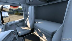 ETS2 Scania Mod: White Interior for Scania R 2009 (Image #3)