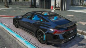 GTA 5 Audi Vehicle Mod: E Tron GT Mansory (Image #3)