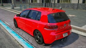 GTA 5 Volkswagen Vehicle Mod: Golf VI (Image #3)