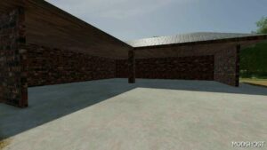 FS22 Placeable Mod: Red Brick Shed (Featured)