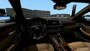 ETS2 Cadillac Car Mod: CT5-V Black Wing 2022 V1.1 1.49 (Image #3)