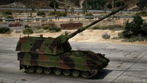 GTA 5 Panzerhaubitze 2000 Artillery Add-On | Lods mod