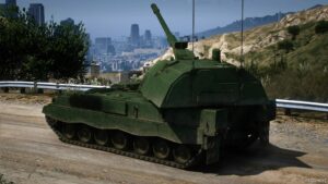 GTA 5 Vehicle Mod: Panzerhaubitze 2000 Artillery Add-On | Lods (Image #5)