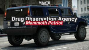 GTA 5 Vehicle Mod: Lore Friendly DOA Mammoth Patriot Add-On / Fivem | Template V1.0.1 (Featured)