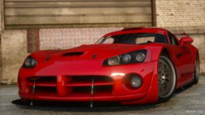 GTA 5 2003 Dodge Viper Competition Coupe Add-On | Template mod