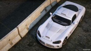 GTA 5 Dodge Vehicle Mod: 2003 Dodge Viper Competition Coupe Add-On | Template (Image #3)