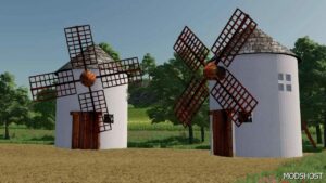 FS22 Placeable Mod: LA Mancha Windmill (Image #3)