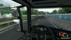 ETS2 Weather Mod: Better Raindrops with Sounds V1.9 (Image #3)