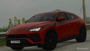 ETS2 Lamborghini Car Mod: Urus 2018 V1.1 1.49 (Image #2)