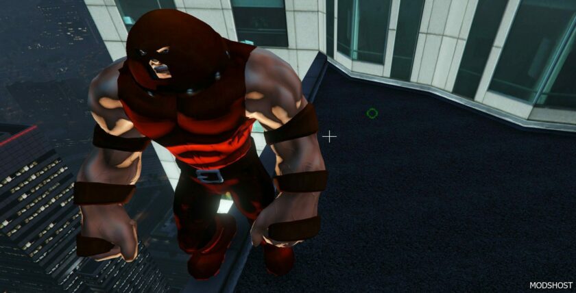 GTA 5 Player Mod: Juggernaut Addon PED (Featured)