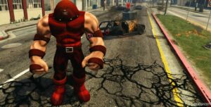 GTA 5 Player Mod: Juggernaut Addon PED (Image #2)