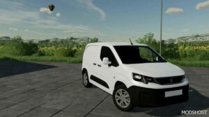 FS22 Peugeot Car Mod: Partner 2019 (Featured)