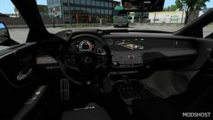 ETS2 Car Mod: Lexus LS 500 F-Sport 2018 V1.2 1.49 (Image #3)
