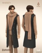 Sims 4 Male Clothes Mod: Zephyr Outfit (Image #2)