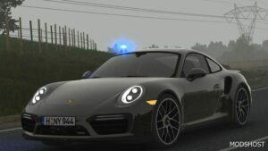 ETS2 Porsche Car Mod: 911 Turbo S 2016 V1.6 1.49 (Image #2)