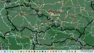 ETS2 Map Mod: Czechoslovak Expansion 1.49 (Image #2)