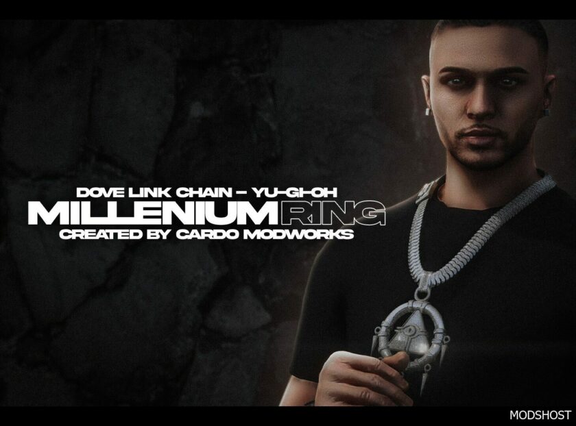 GTA 5 Millenium Ring Chain for MP Male mod