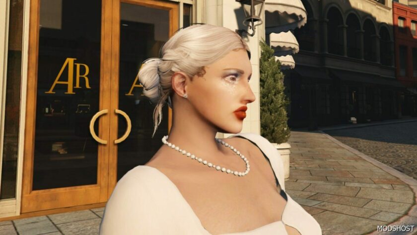 GTA 5 Player Mod: Courage Hairstyle for MP Female (Featured)