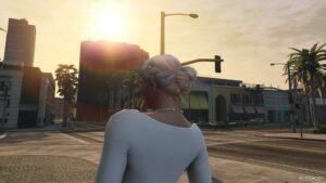 GTA 5 Player Mod: Courage Hairstyle for MP Female (Image #3)