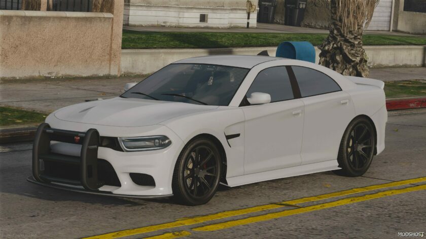 GTA 5 Unmarked Buffalo 4 Police Vehicle Add-On / Fivem mod