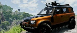 BeamNG Land Rover Car Mod: 2020 Land Rover Defender V27.12.23 0.31 (Featured)