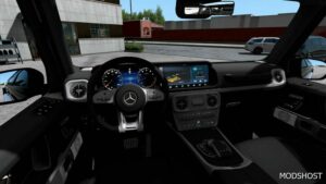 ETS2 Mercedes-Benz Car Mod: W463 2022 G63 AMG V1.2 1.49 (Image #3)