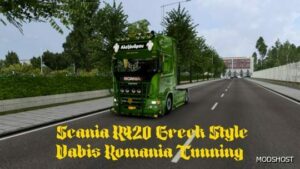 ETS2 Scania R420 – Greek Style | Vabis Romania Tunning mod