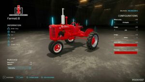 FS22 Tractor Mod: Farmall B (Image #10)