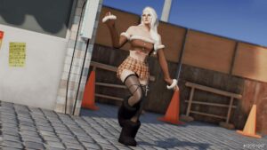 GTA 5 Player Mod: Sweet Gift Cropped for MP Female V1.1 (Image #4)