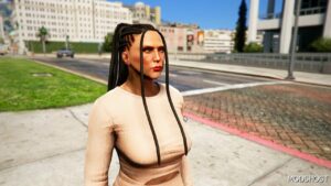 GTA 5 Braids Hair for MP Female mod