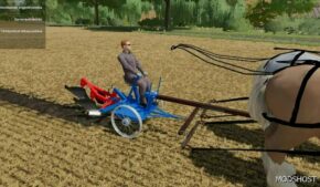 FS22 Horse Carriage and Fortcart mod