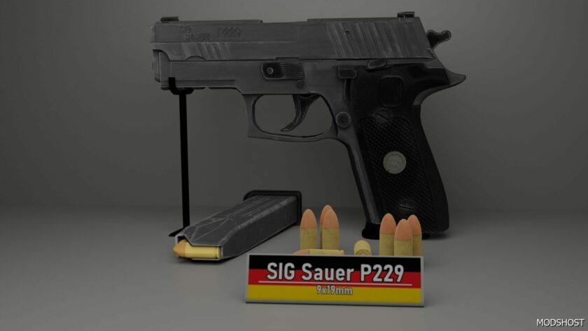 GTA 5 Weapon Mod: RON SIG Sauer P229 (Featured)