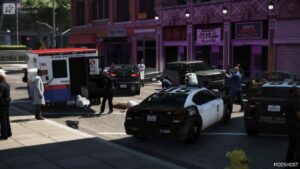 GTA 5 Accident Scene mod