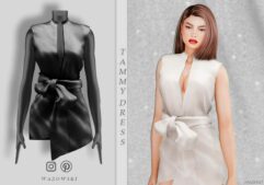 Sims 4 Tammy Dress mod