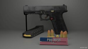 GTA 5 Weapon Mod: RON P80 PFC9 & PFS9 (Image #2)