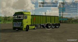 FS22 Fliegl Trailer Mod: ASS 298 Tridem V1.0.0.7 (Image #3)