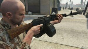 GTA 5 Weapon Mod: AKM Coldwar Animated (Image #5)