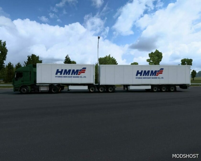 ETS2 Real Company Trailers Traffic Pack by OHN Gaming V1.1 mod