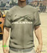 GTA 5 Player Mod: Hellstar T-Shirt Pack for MP Male (Image #2)