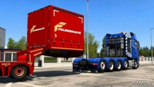 ETS2 Part Mod: SCS Actros MP4 10×4 Chassis (Image #3)
